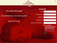 Tablet Screenshot of massageaustausch.at